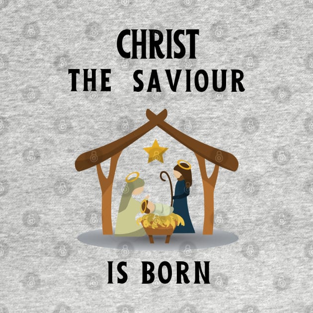 Christ the saviour is born - Christmas begins with Christ by Rubi16